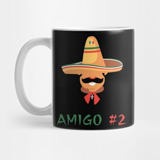 Funny Mexican Amigo #2 Group Matching Mug